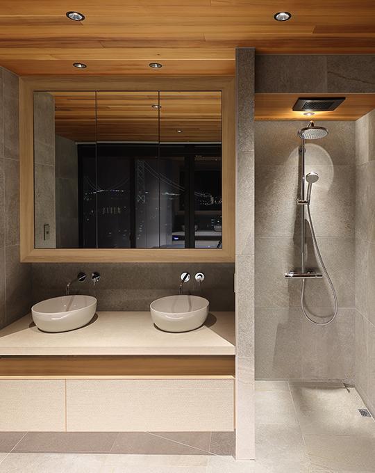 台中自然風主臥浴室